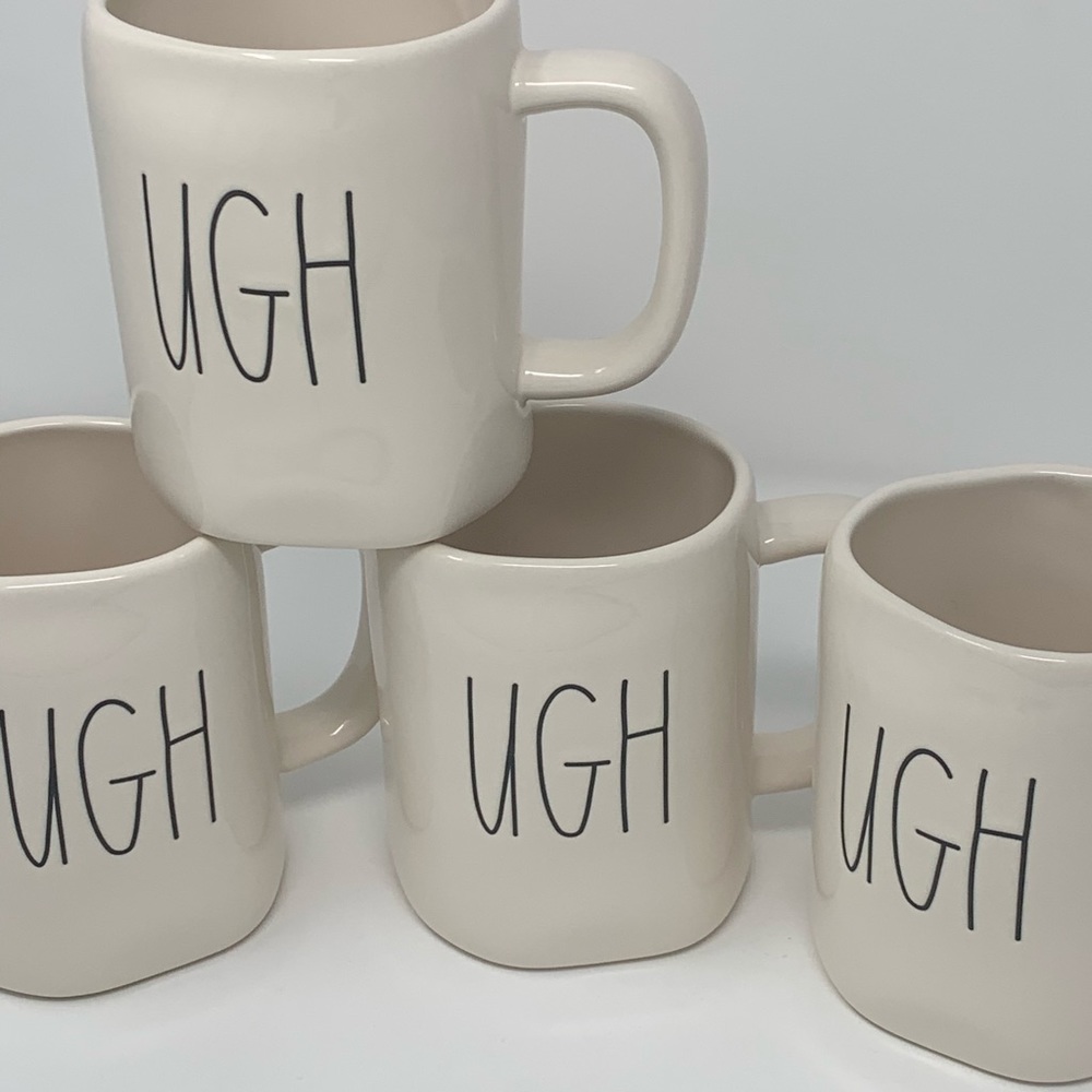 NEW RAE DUNN UGH MUGS 4